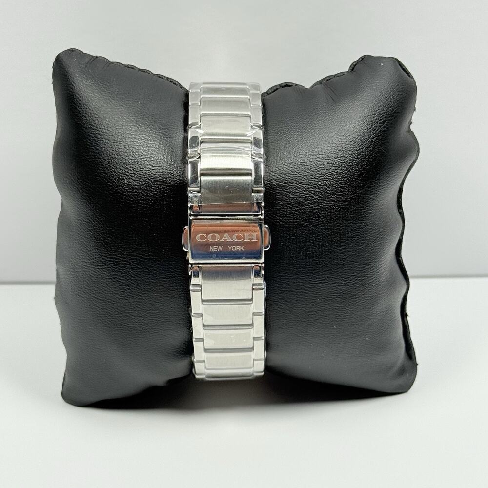 Coach Perry 14503344 Silver Dial Silver Tone Stainless Bracelet Women’s Watch - Picture 2 of 4